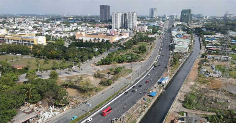 Quốc lộ 13 mở rộng - Bức phá hạ tầng
