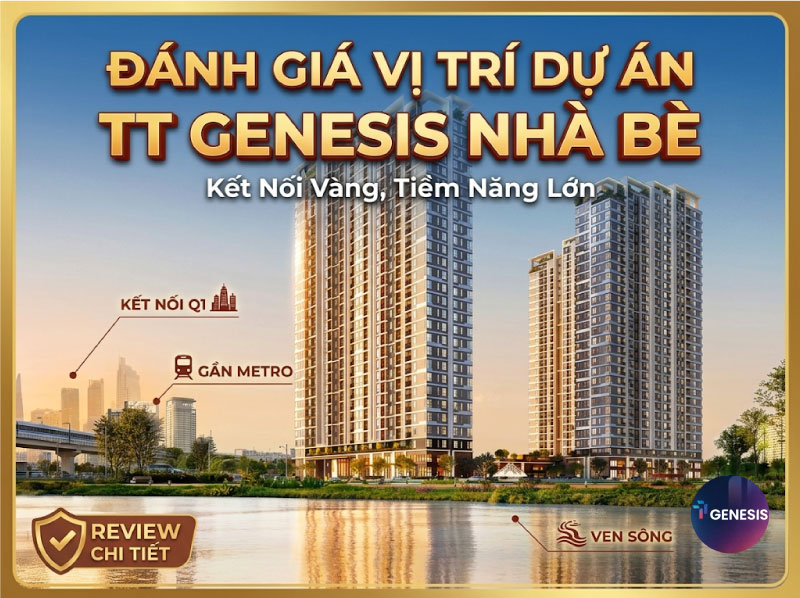 Đánh Giá Vị Trí Dự Án TT Genesis Nhà Bè: Tọa Độ Vàng Đón Trọn Sóng Hạ Tầng